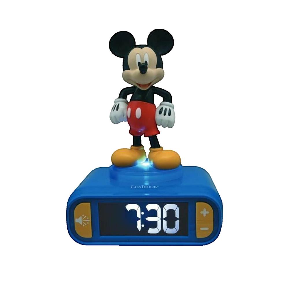 Lexibook Despertador Digital Con Luz Nocturna Mickey 3D Y Efectos De Sonido. , Leroy Merlin