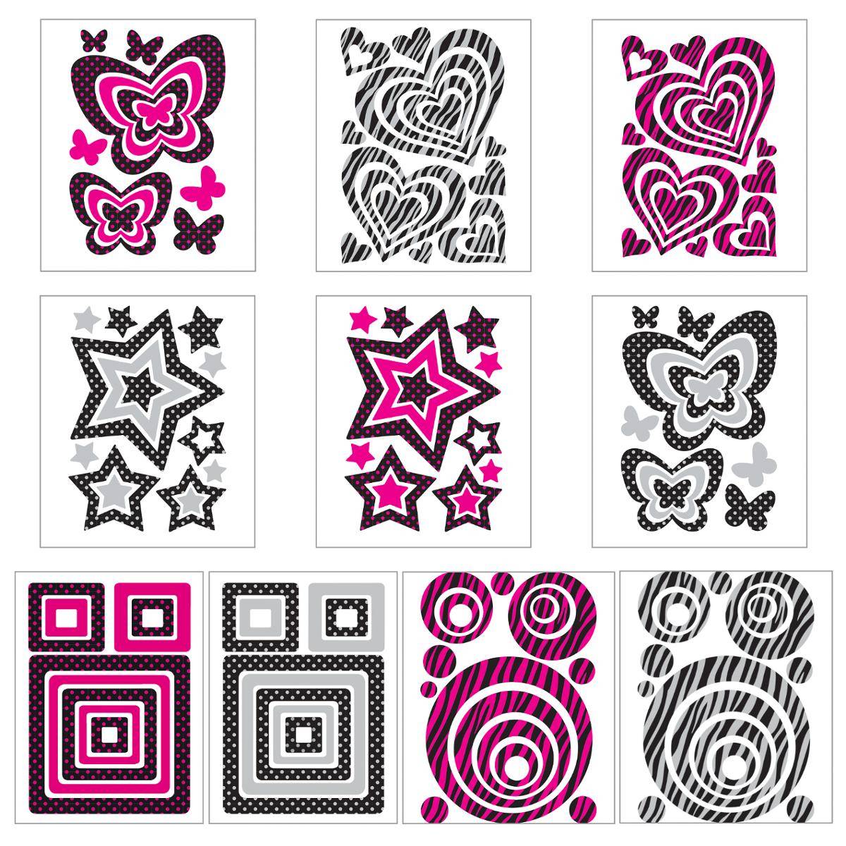 Sticker relief scintillant 30X40 - Atmosphera créateur d'intérieur ...
