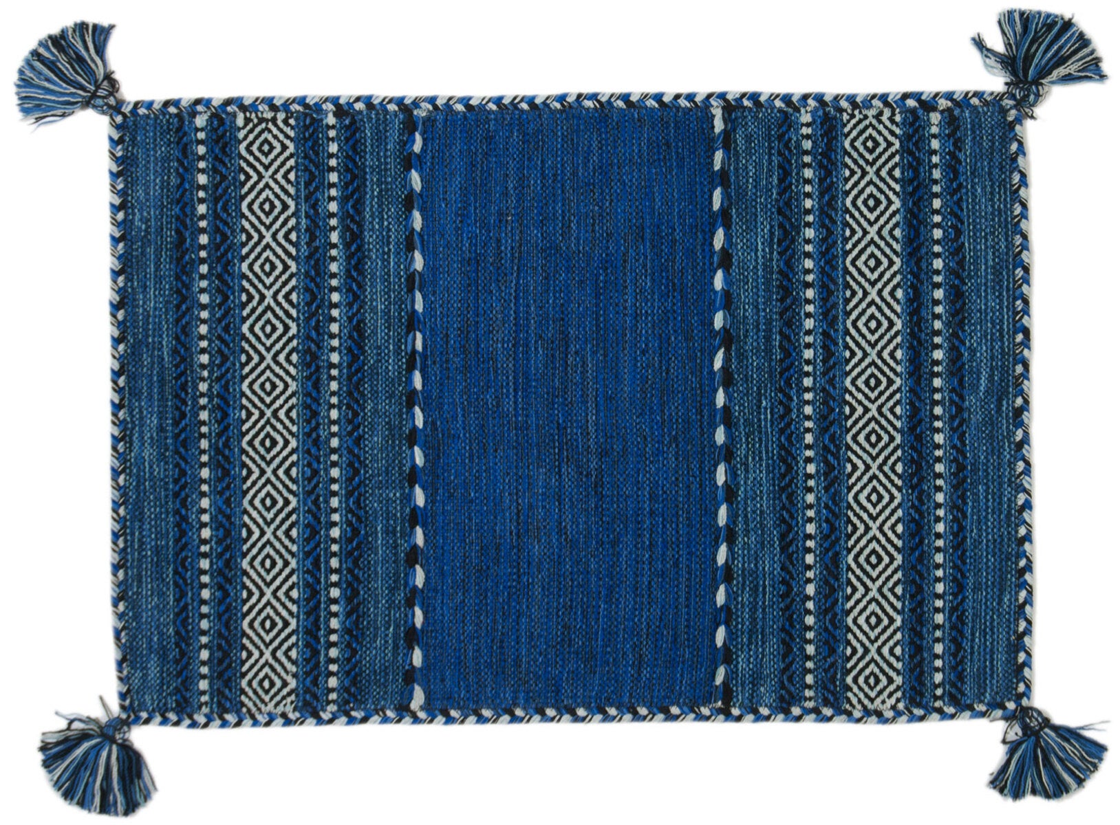 Coperta Trapuntata Indiana In Cotone 100% – Floreale, Kantha, Bohémien, 152x228 Cm - 5