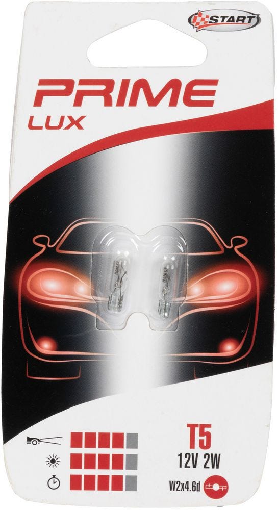 Lampadine 12V Con Zoccolo Vetro T5 1,2W W2X4,6D 10 Pz Auto - Foto 7