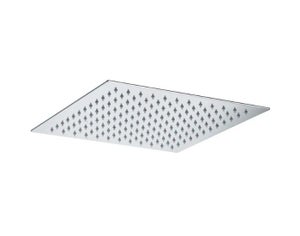 Soffione Doccia Fisso Quadrato 8 Pollici In Acciaio Inox – Girevole Con 81 Ugetti In Silicone Anticalcare