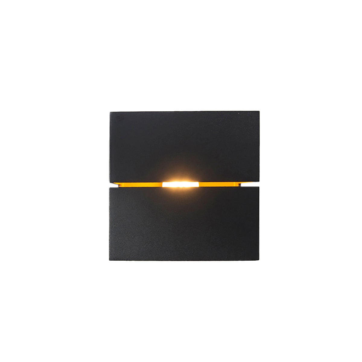 Qazqa nowoczesny lampa ścienna - Transfer Groove - czarny, kwadratowy, max. 40w, kompatybilny z żarówką LED, g9, 9.7cm, IP20