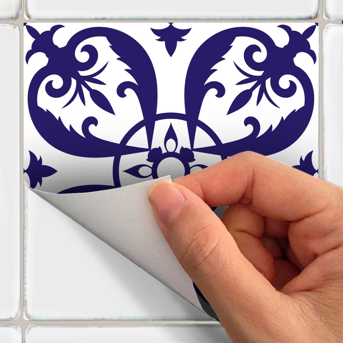 24 adesivi piastrelle di cemento azulejos Juan - Sticker adesivo - adesivi murali - 24stickers20x20cm - 5