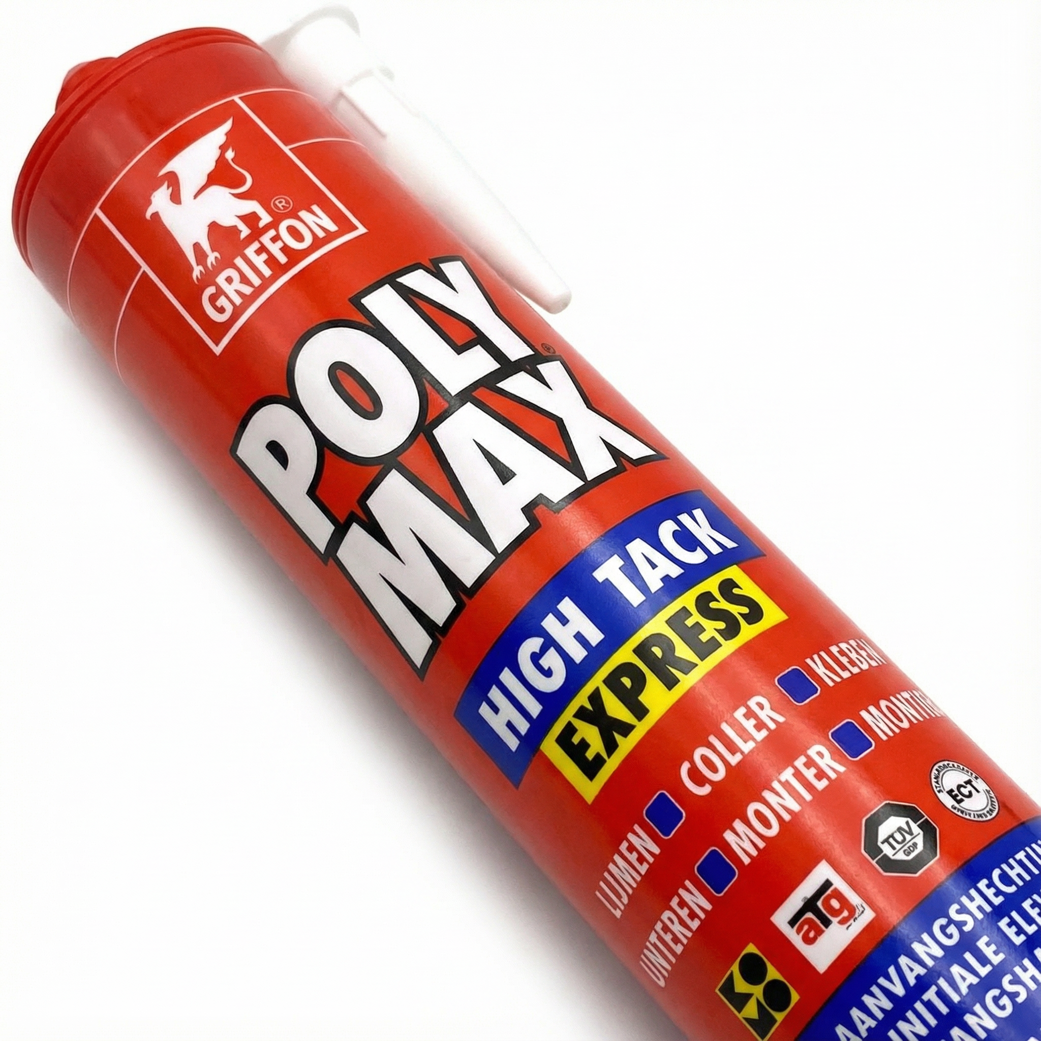 Colle de montage POLYMAX HIGHT TACK blanc cartouche 435g - 3