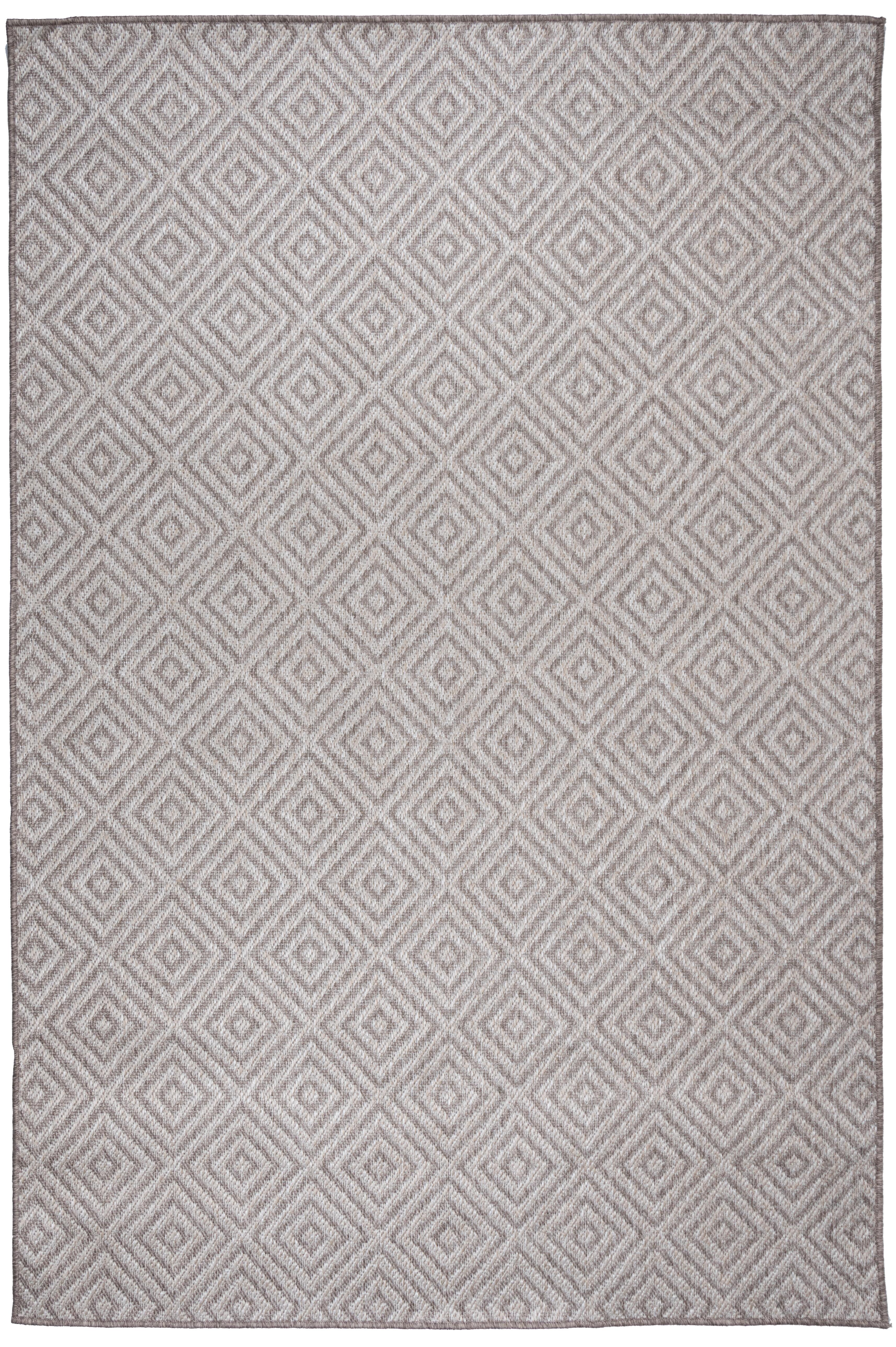 Dywan Multidecor Express New Outdoor na zewnątrz i do wewnątrz 160 x 220 cm romby 1 szt.