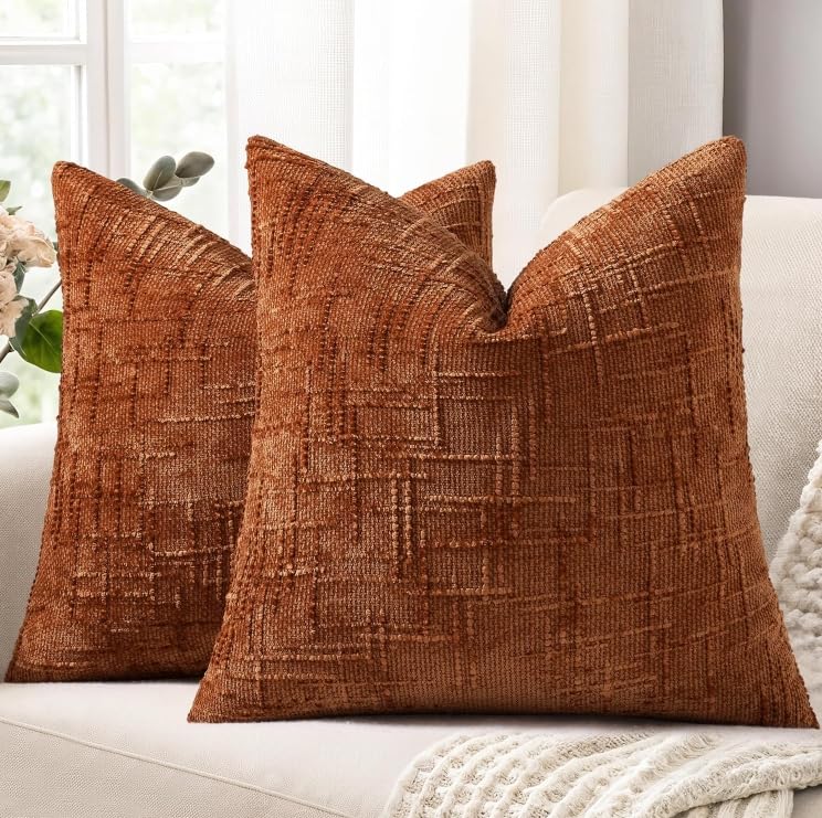 Housses De Coussin Automne Motif Citrouille – Lot De 2, 40x40 Cm, Tissu Doux, Pour Canapé Ou Chambre - 5