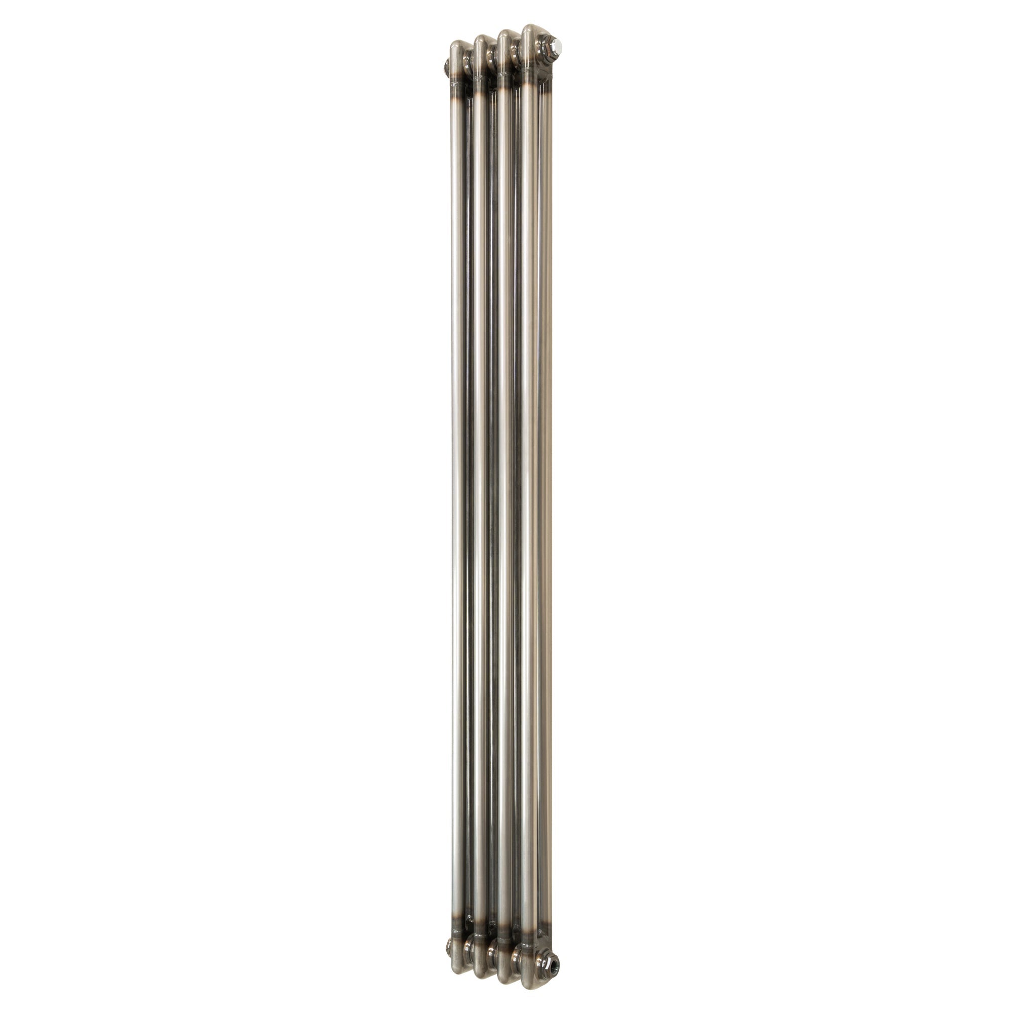 Radiateur Traditionnel à 2 Colonnes 1500 x 200 mm en Acier Métal Brut — free download