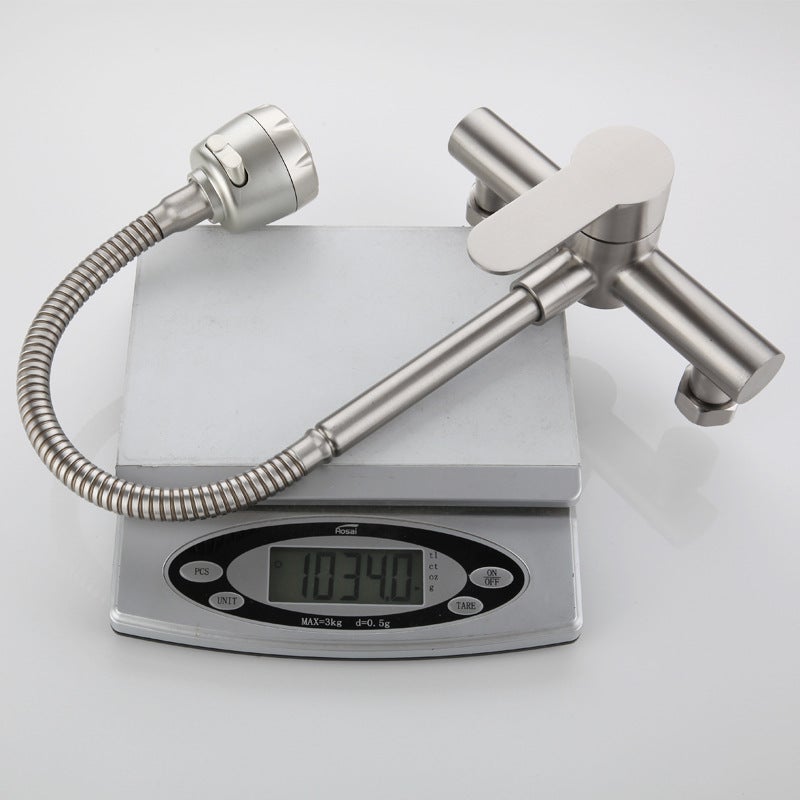 Rubinetto Per Lavabo Con Maniglia Singola In Acciaio Inox 304 Rubinetto Per Lavabo In Acciaio Inox Rubinetto Singolo Per Acqua Fredda 86850123