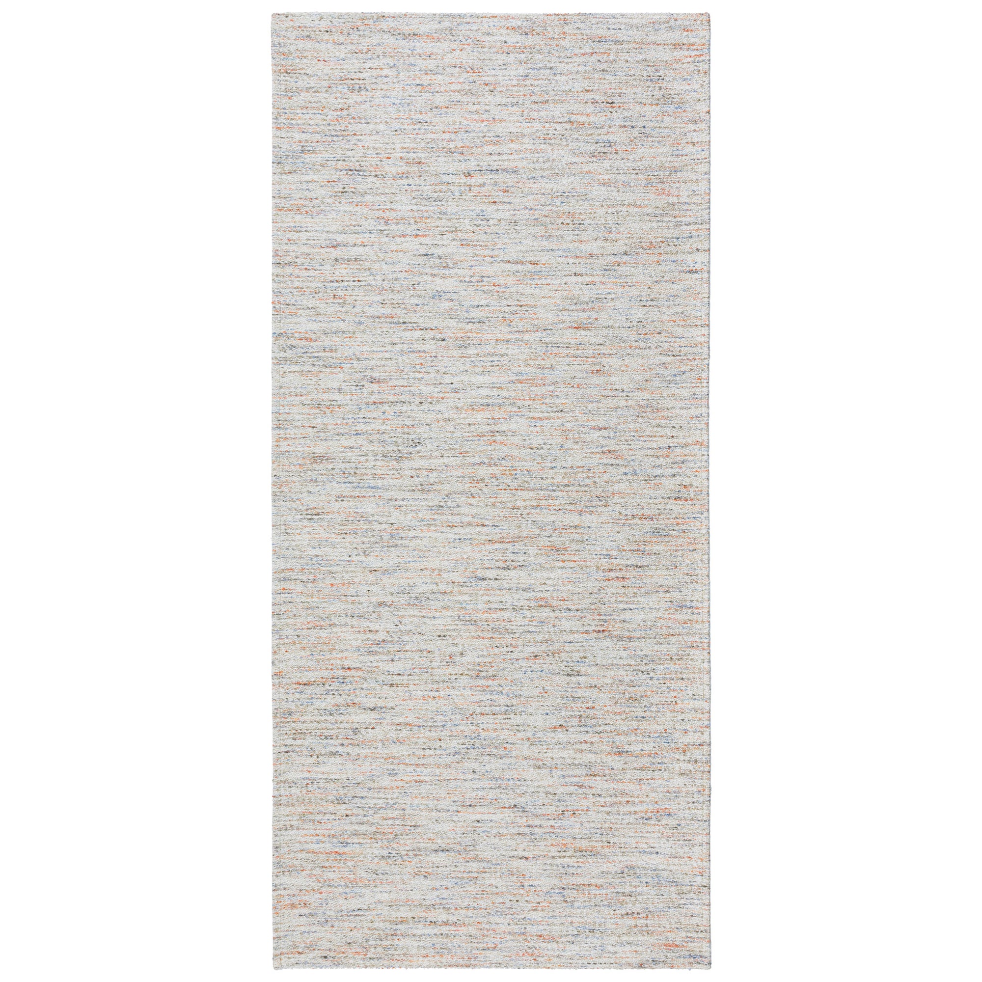 Chodnik dywanowy płaskotkany antypoślizgowy Siena 75x160 cm do prania szary