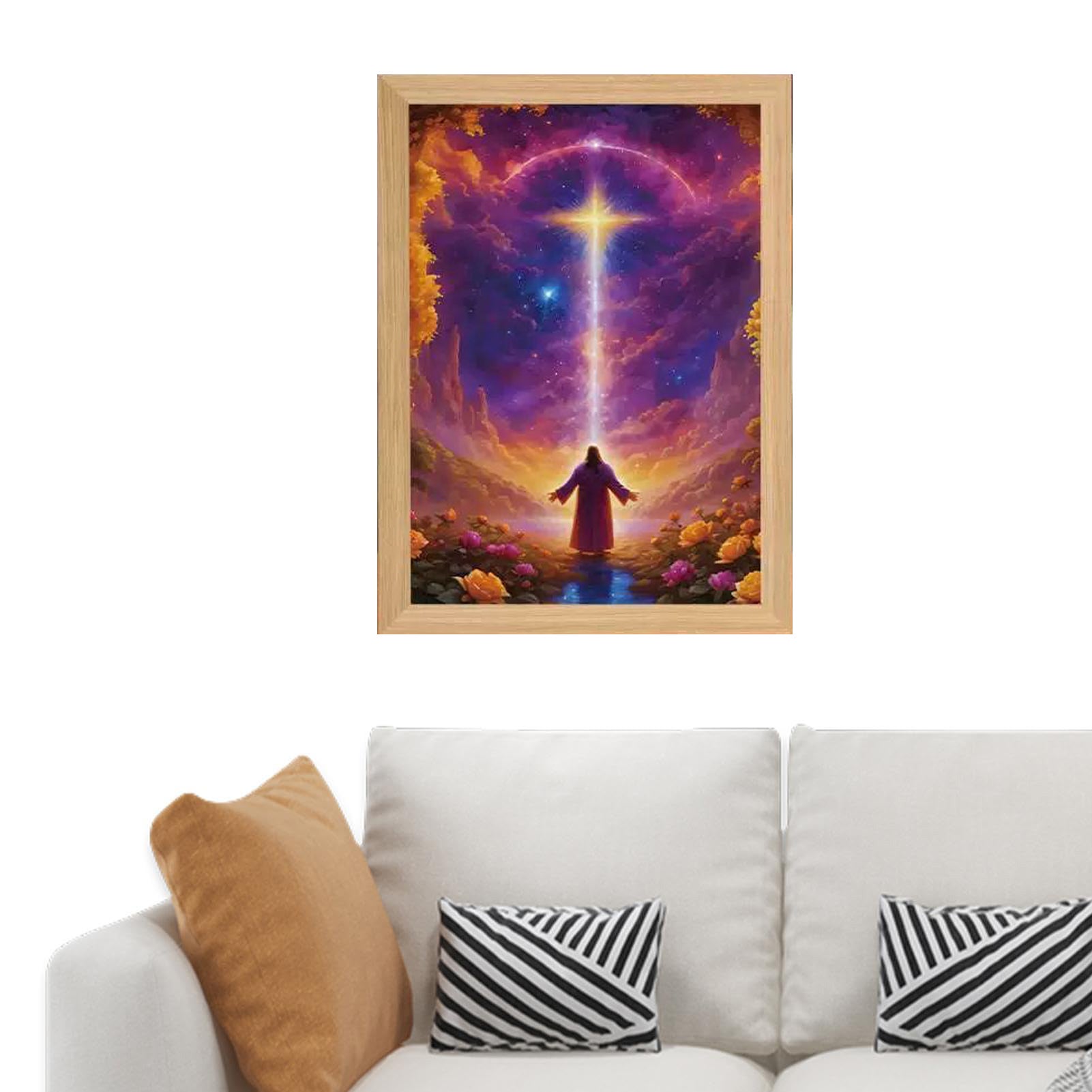 Lampada 3D Gesù Cristo Religione, Luce Notturna Tattile, Decorazione Cattolica Cristiana, Idea Regalo Gesù Cristo Religione Luce Notturna Decorazione Camera, Idea Regalo Natale TOP
