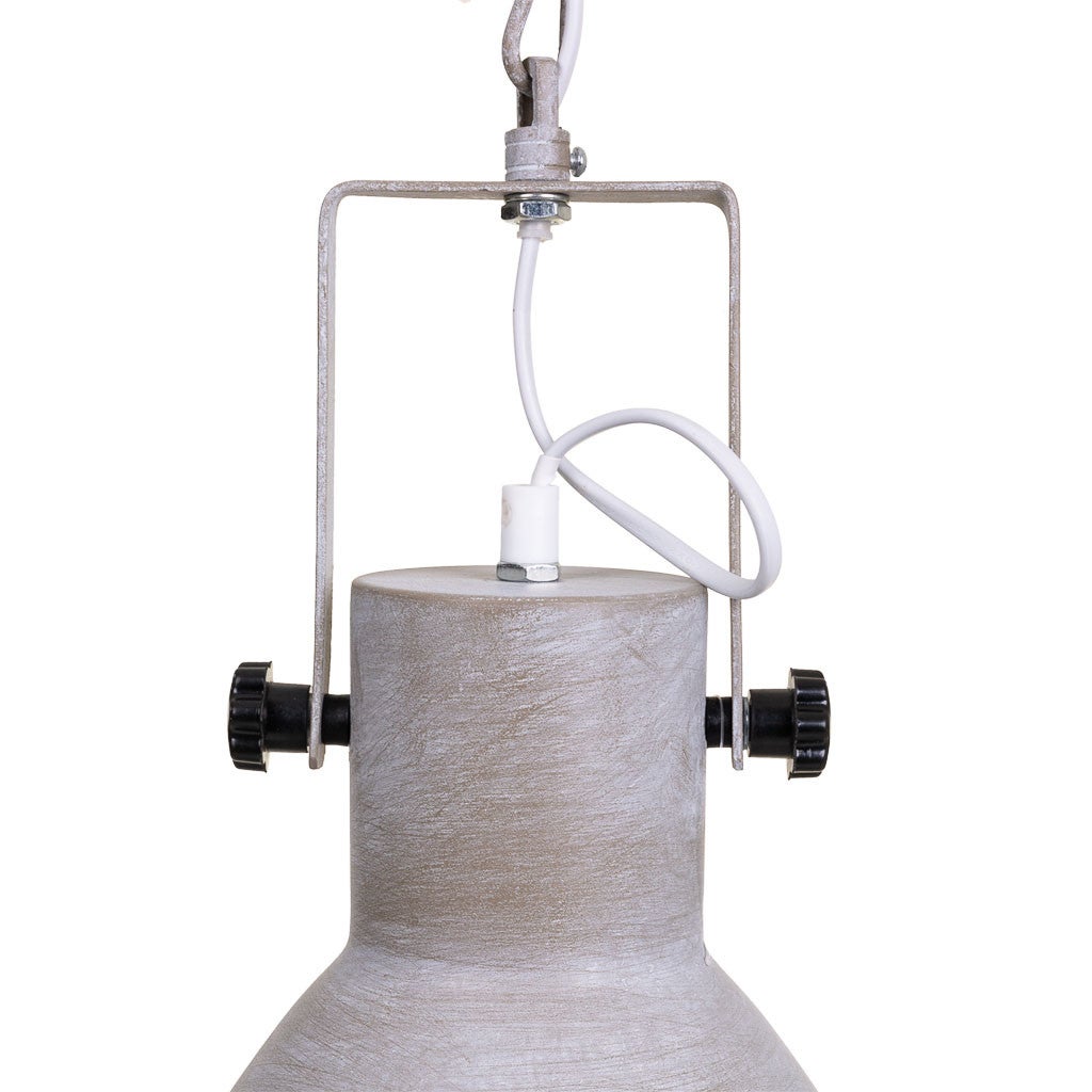 Lampe de plafond grise 20x20x110h - 4