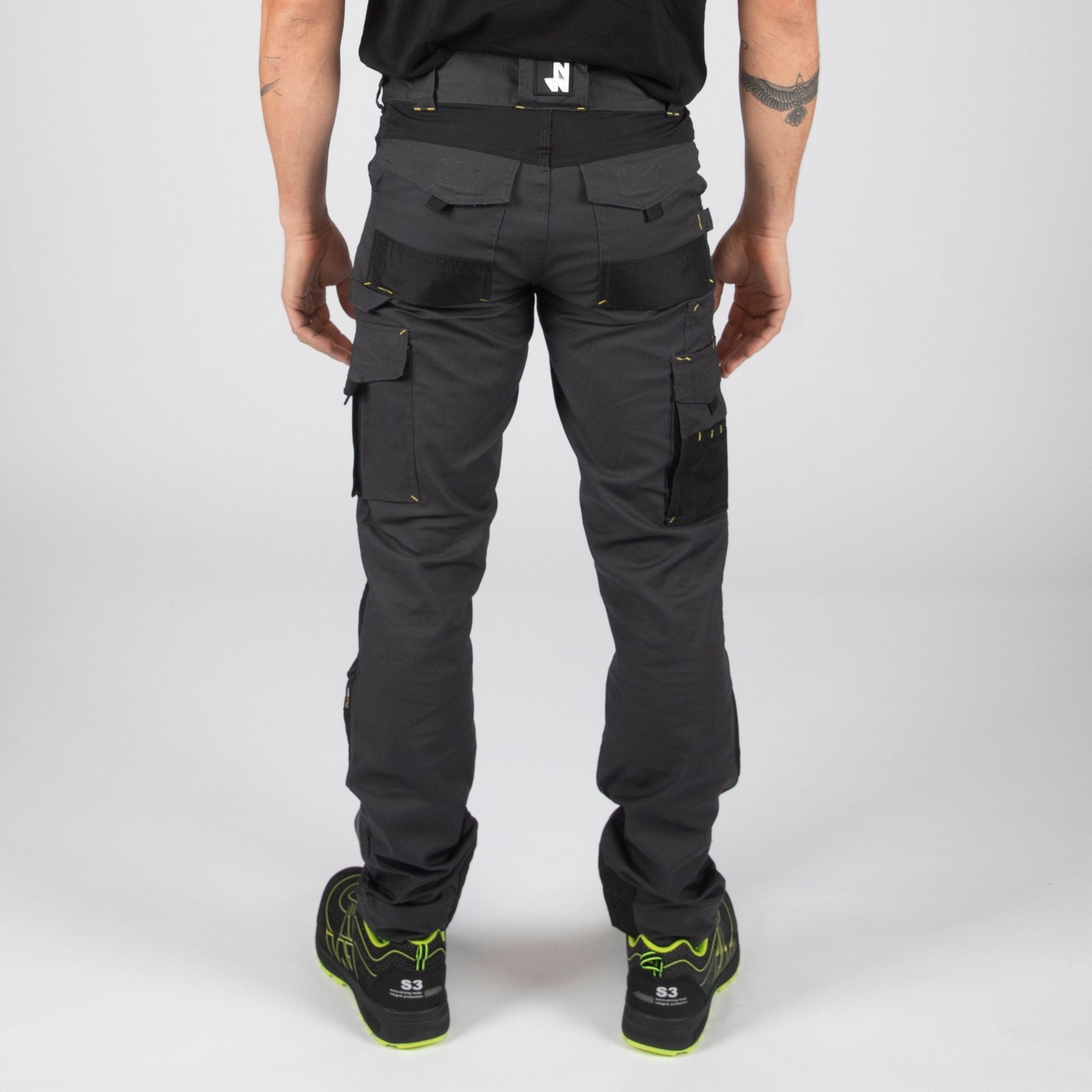ADAM - PANTALON DE TRAVAIL - 1204 Gris , Noir 52 - 3
