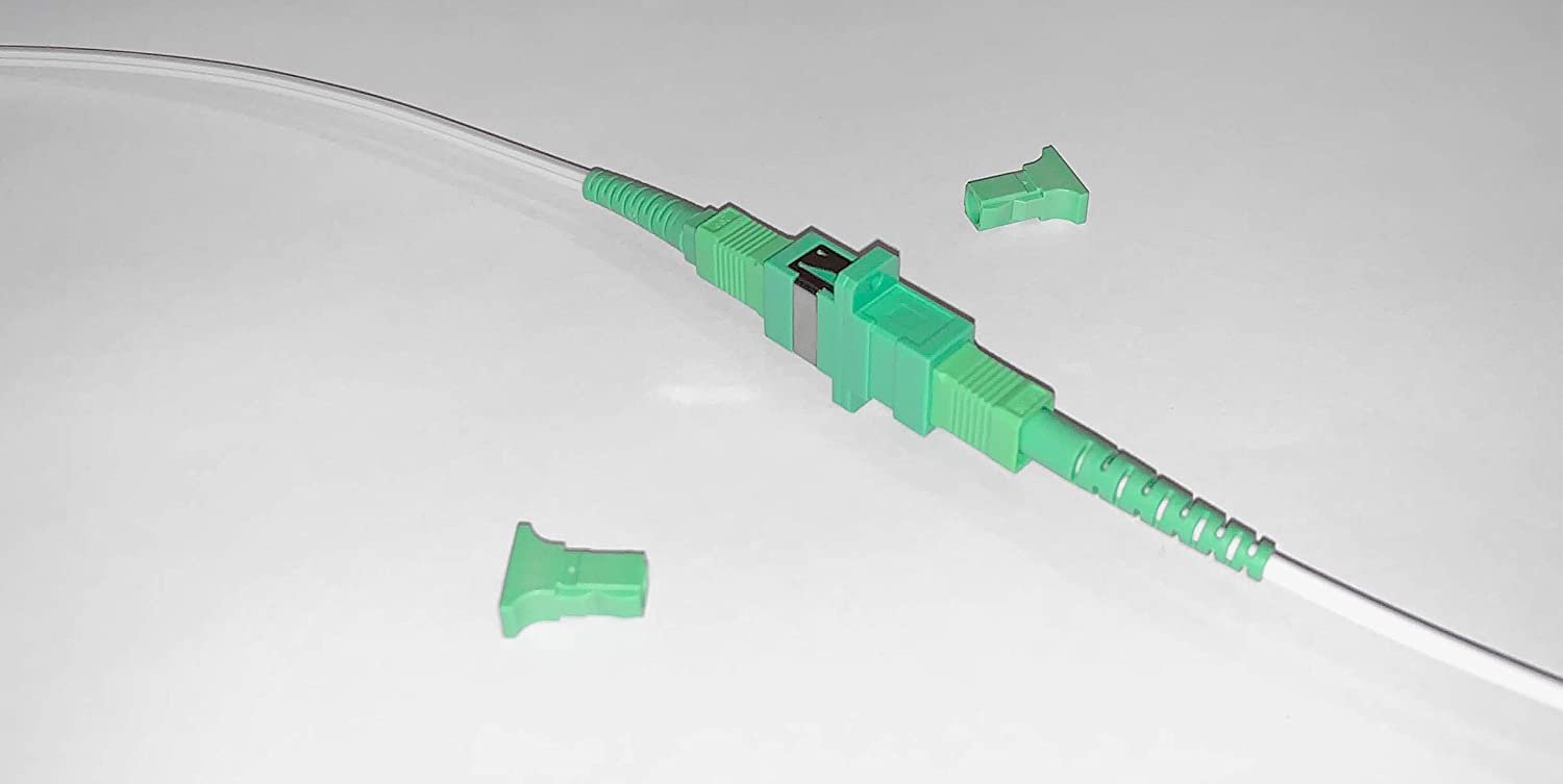 Elfcam - Adaptateur/Coupleur pour Fibres optiques SC/APC Monomode Simplex, Télévision, Lot de 1 - 5