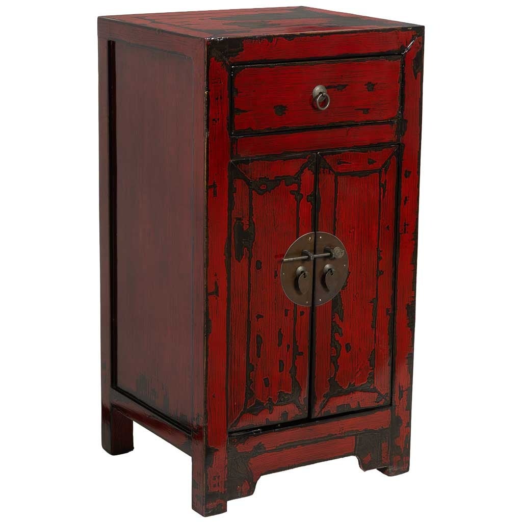 Wanderlust  Recibidor De Madera 46X38x86h Cm Rojo , Leroy Merlin