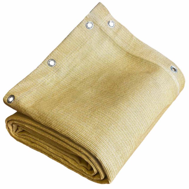 Filet d'ombrage 3x6 m Beige Sable - Garantie 5 ans TECPLAST - FP320MU - Filet de couverture perméable