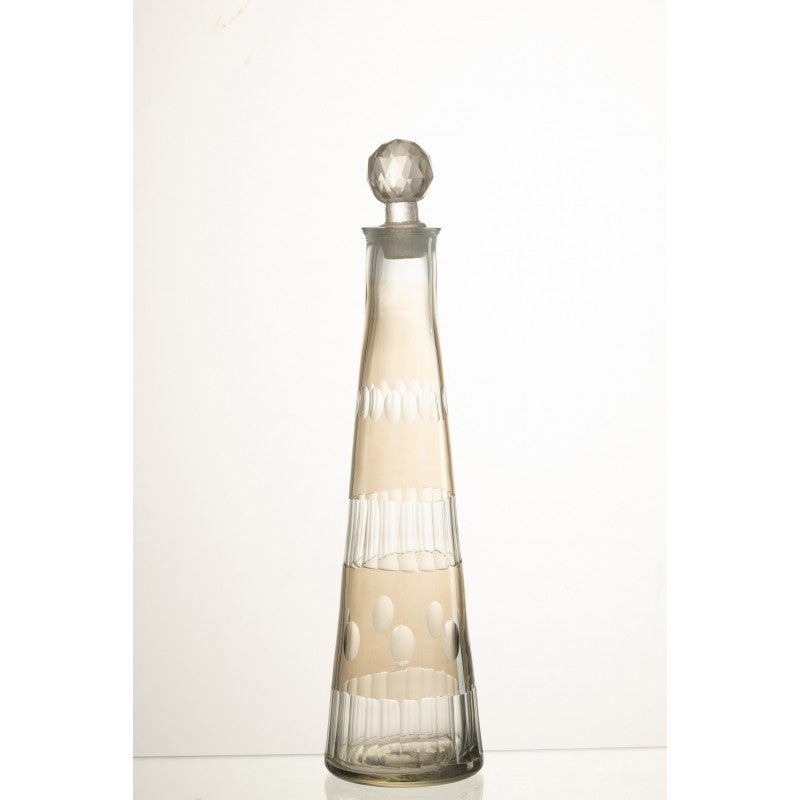 Carafe Huile En Verre 250ml Avec Bouchon - Design Clair Et Pratique