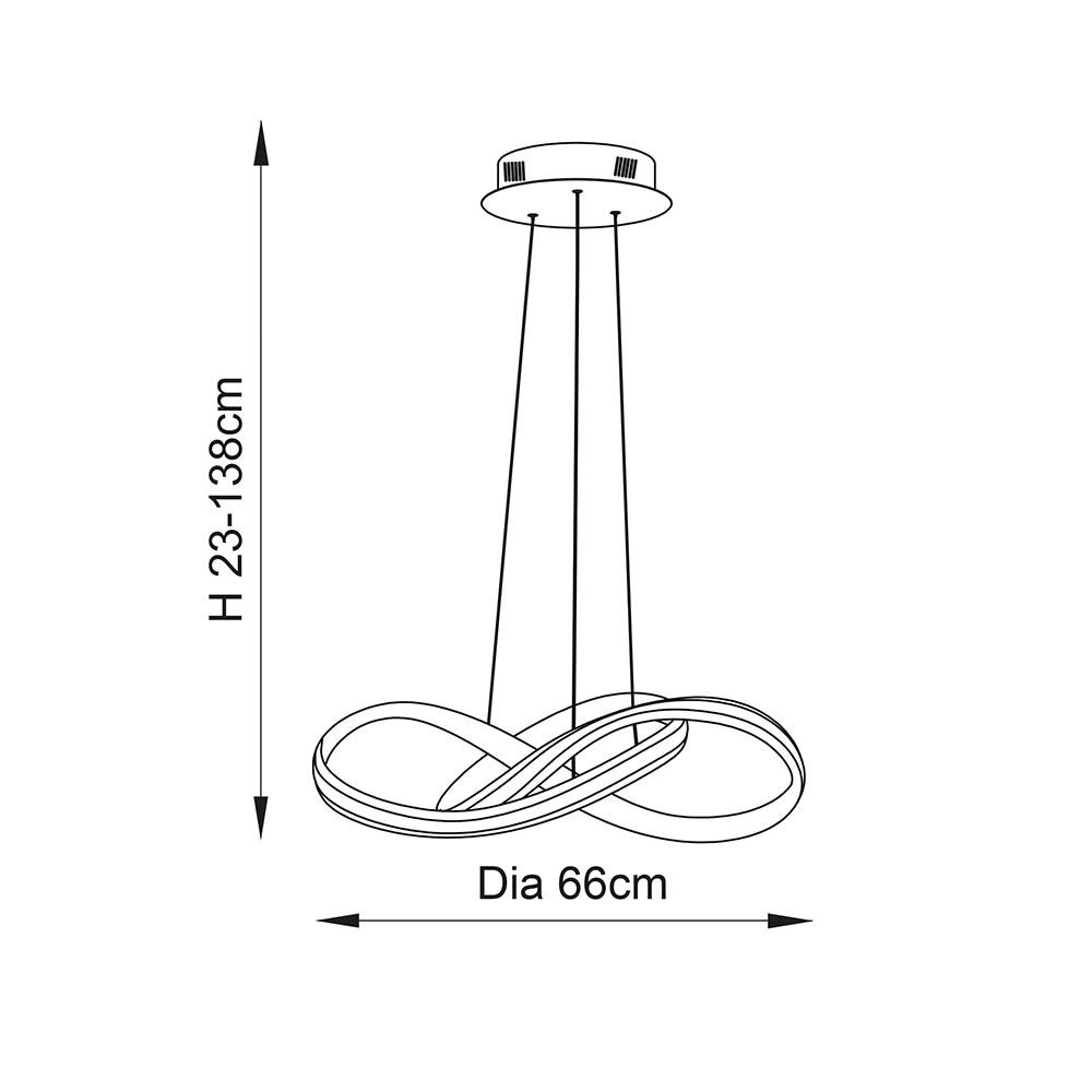 Suspension Aria Acier - 8