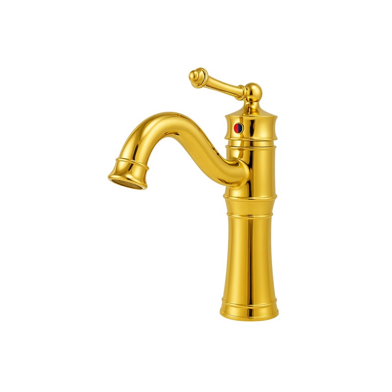 BATERIA UMYWALKOWA ADELITA STOJĄCA NISKA SEM-1089G RETRO ZŁOTA