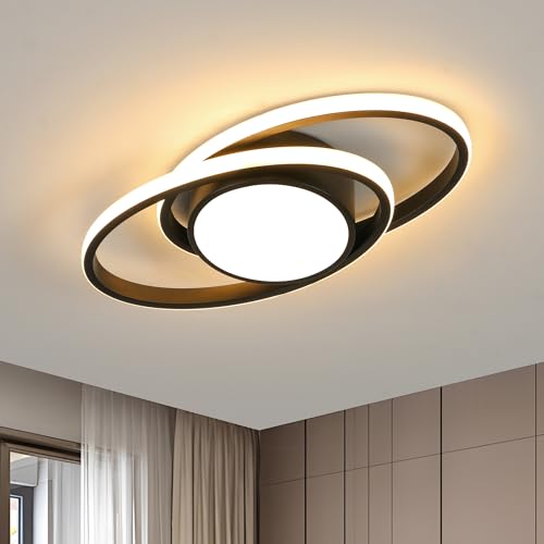 Lampadario ad anello a LED con telecomando lampada da soffto soggiorno camera da letto sala da pranzo cucina lampadario a soffto decorazione casa  39
