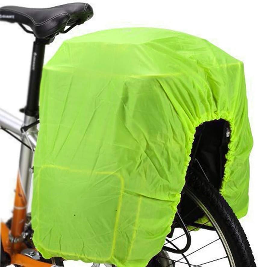 Pokrowiec rowerowy na tylną torbę rowerową Ultralekka, składana wodoodporna ochrona, wydłużona długość całkowita 126 cm szerokość 66 cm