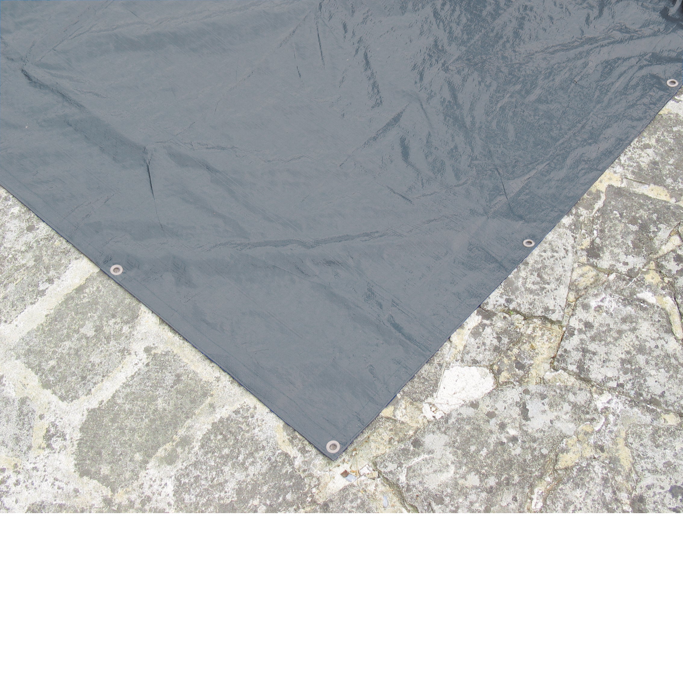 Bâche De Protection Pour Piscine Rectangulaire 6x10 M - Anti-UV, Avec Filet D'écoulement Et œillets