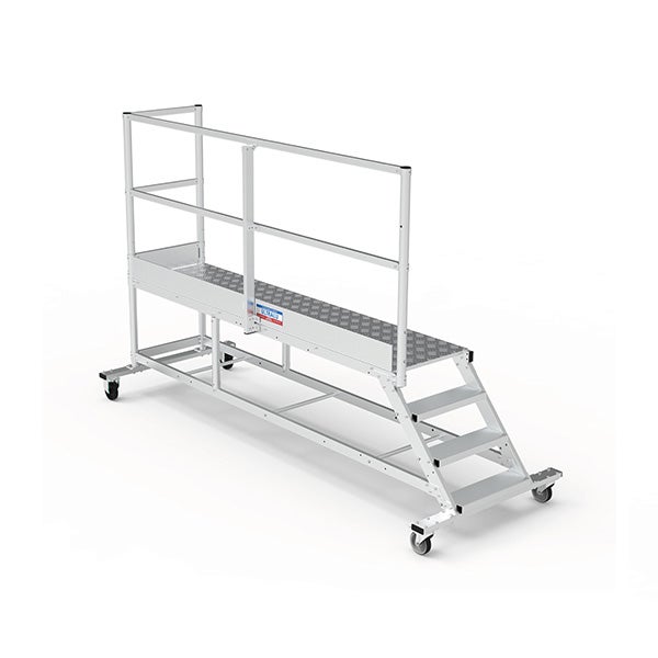 Plateforme roulante 3 marches - Hauteur max. de travail 2.60m - PTF253G