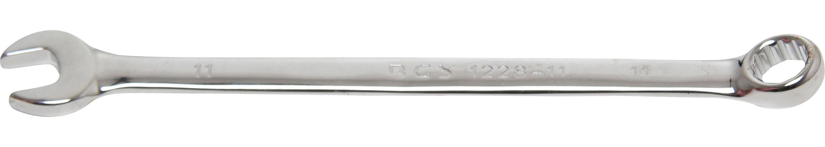 BGS Klucz płasko-oczkowy, bardzo długi, SW 11 mm - 1228-11
