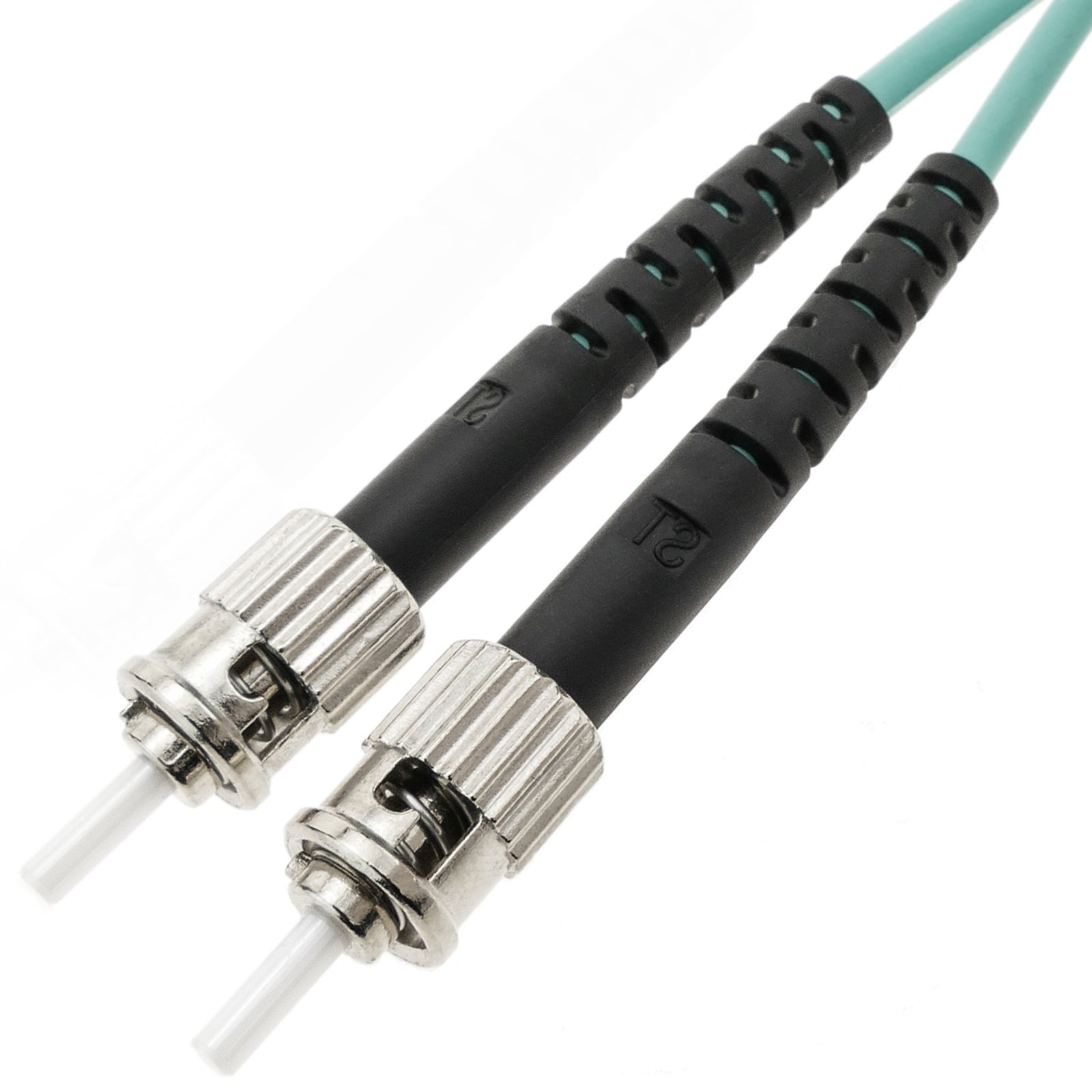 Cavo in fibra ottica OM4 per router da ST a ST duplex multimodale 50µm/125µm, 3m - 3