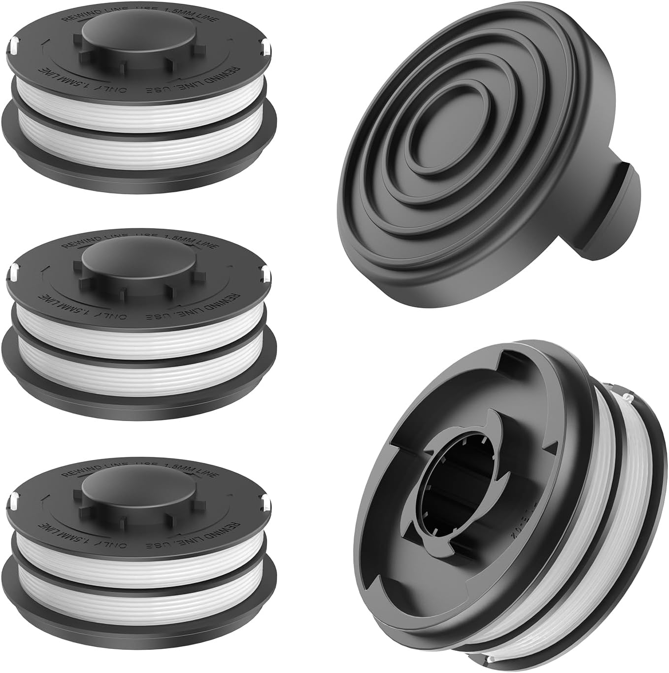 Szpule, 3405685 Szpule zamienne do kosiarki Einhell GC-ET 4530 (4 szpule + 1 zespół tnący)