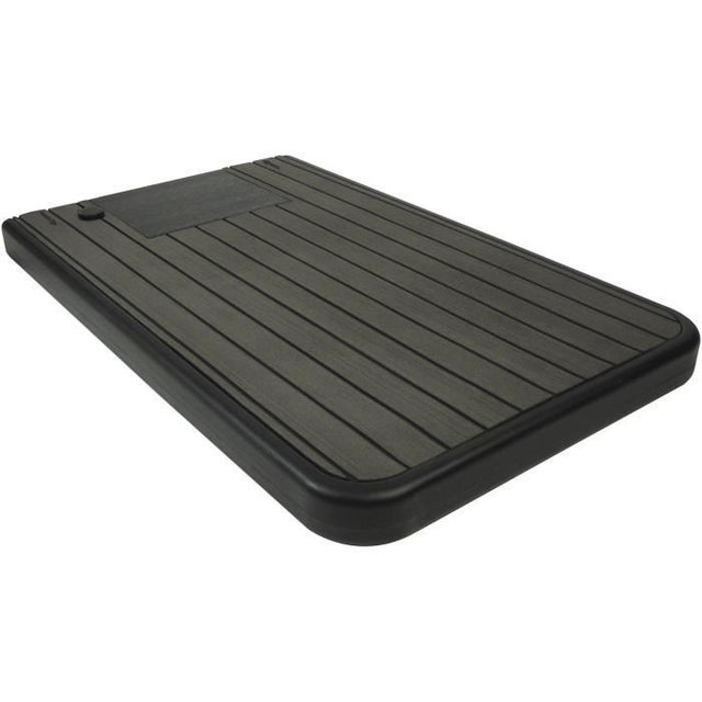 Douche solaire 2 en 1 UBBINK Solaris support anthracite EVA 20 L antidérapant 109x69x8,5 cm