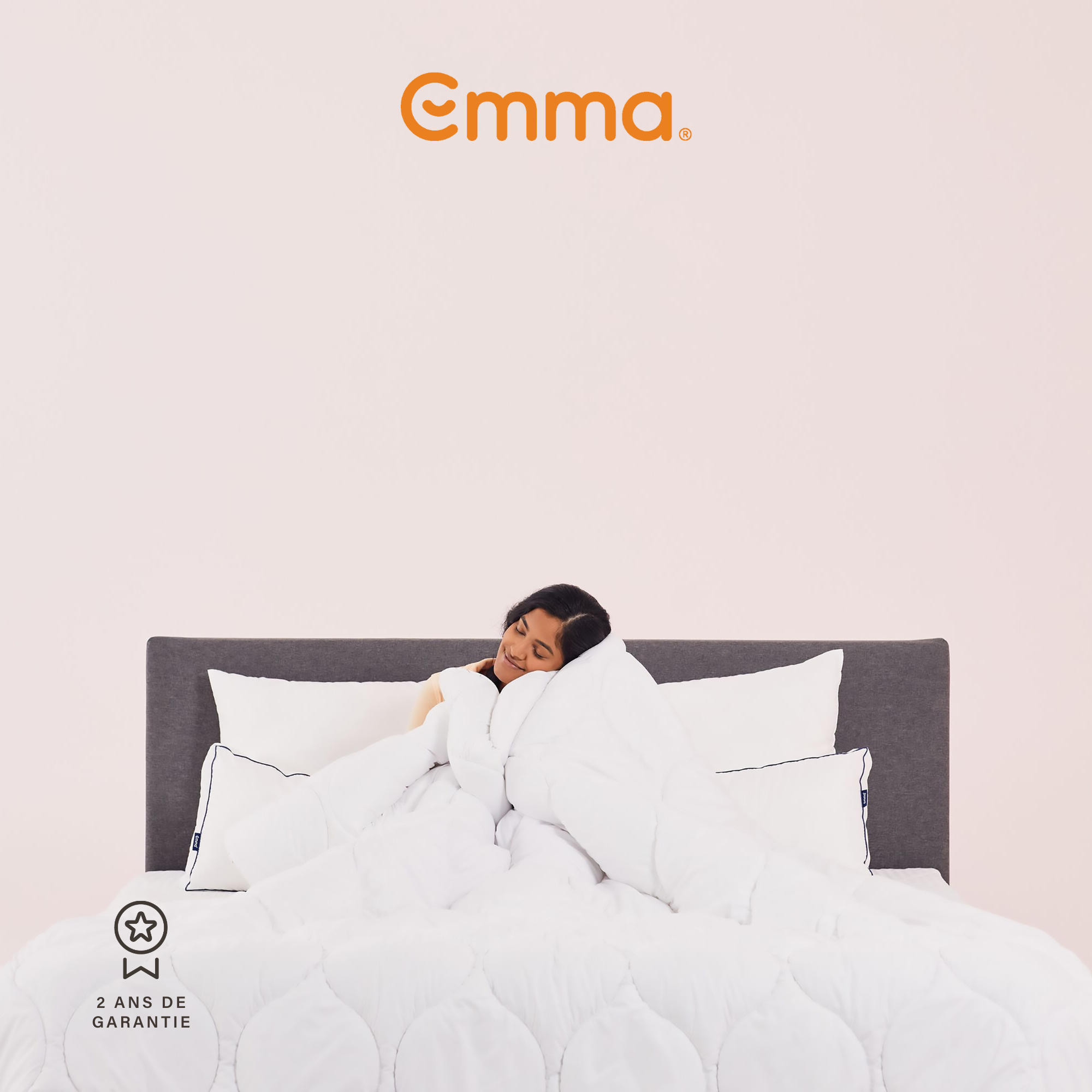 EMMA | Couette Printemps & Automne Emma 240x220 cm | Douce | Enveloppante | Respirante | Aérée | Lavable en Machine - 4