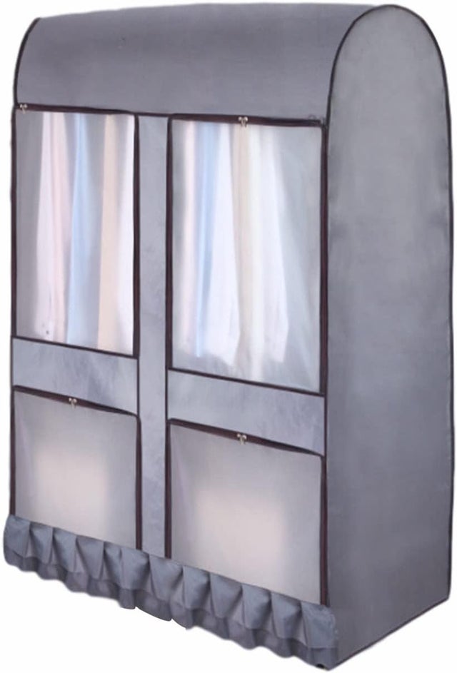 Housse De Vêtement | Garment Covers Vêtements, Anti-Poussière Housse Protection pour Portant À Vêtements Penderie Fenêtre Transparente