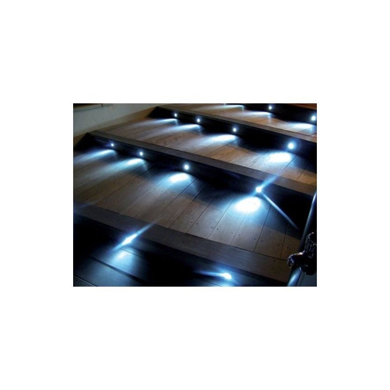 Kit Complet 6 Mini Spots Encastrables x 0.3W 12V LED (Blanc Froid (6000 K)) - 5