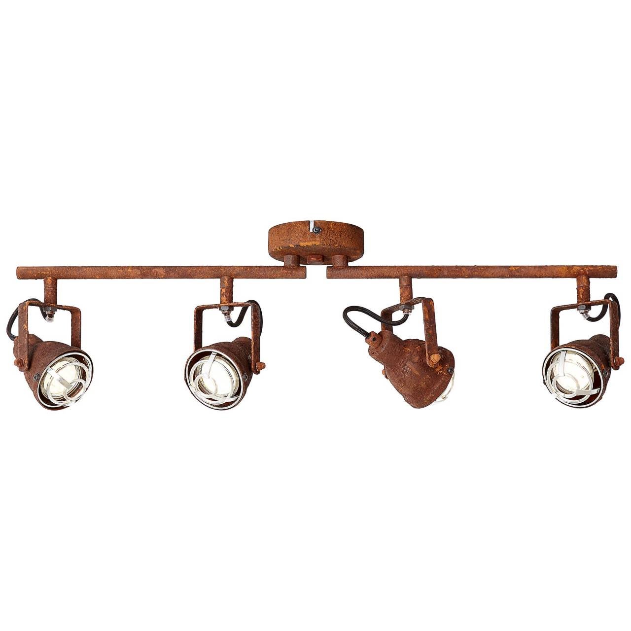 BRILLIANT Argulon lampa ścienna i sufitowa 50x50cm biały / kawa oświetlenie wewnętrzne, lampy sufitowe, dekoracyjne | 1x 55W LED zintegrowany, (strumi