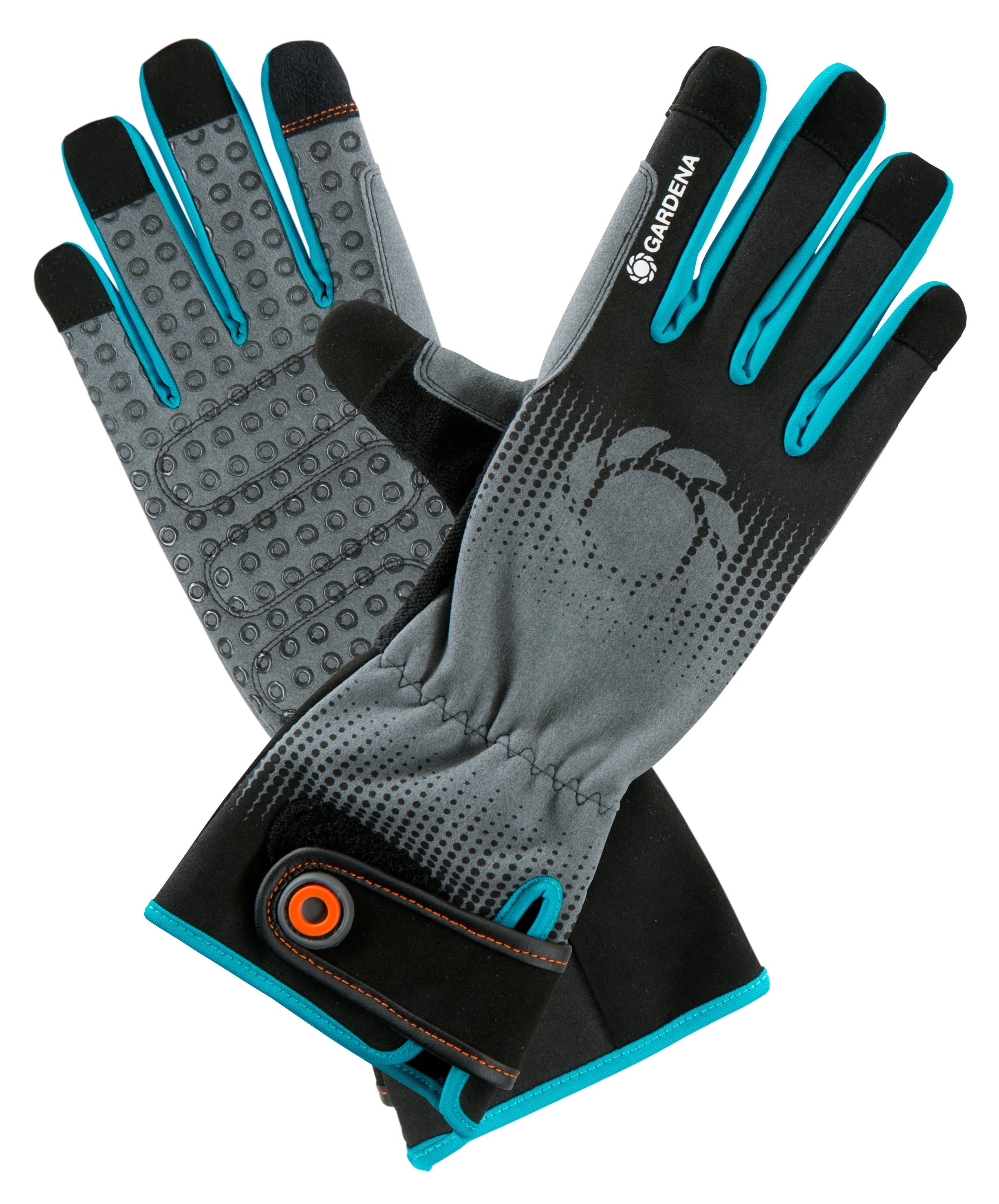 12 Paia Guanti Da Lavoro In Maglia Fine Blu Con Gommini Antiscivolo, Senza Cuciture, Traspiranti, 70% Poliestere 30% Cotone, Jah Jah 5030-12