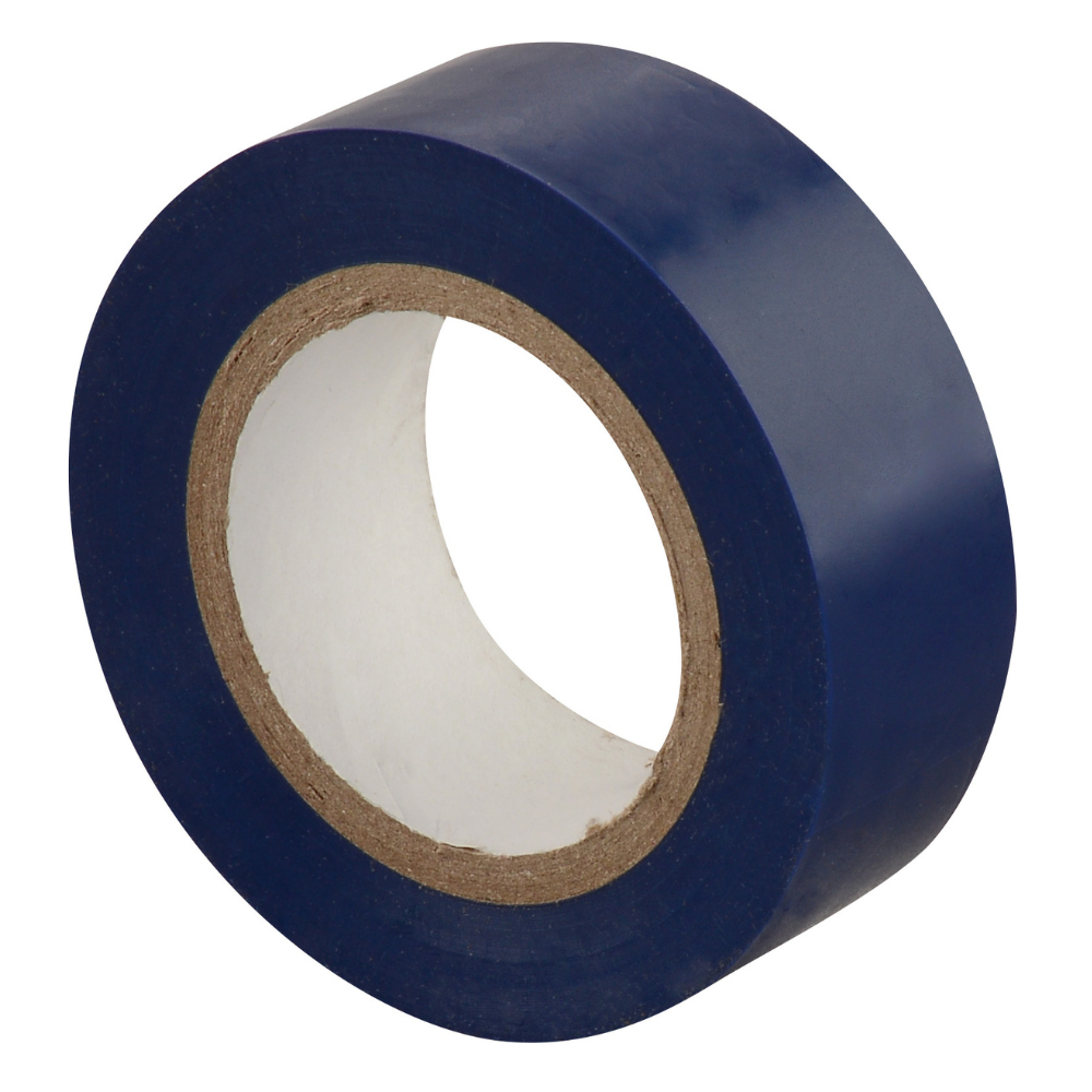 Ruban adhésif PVC 10 mètres bleu | Leroy Merlin
