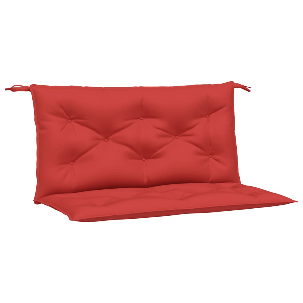 Lot De 2 Coussins De Palette VidaXL - Tissu Oxford Imperméable, Rouge, Pour Terrasse Et Intérieur