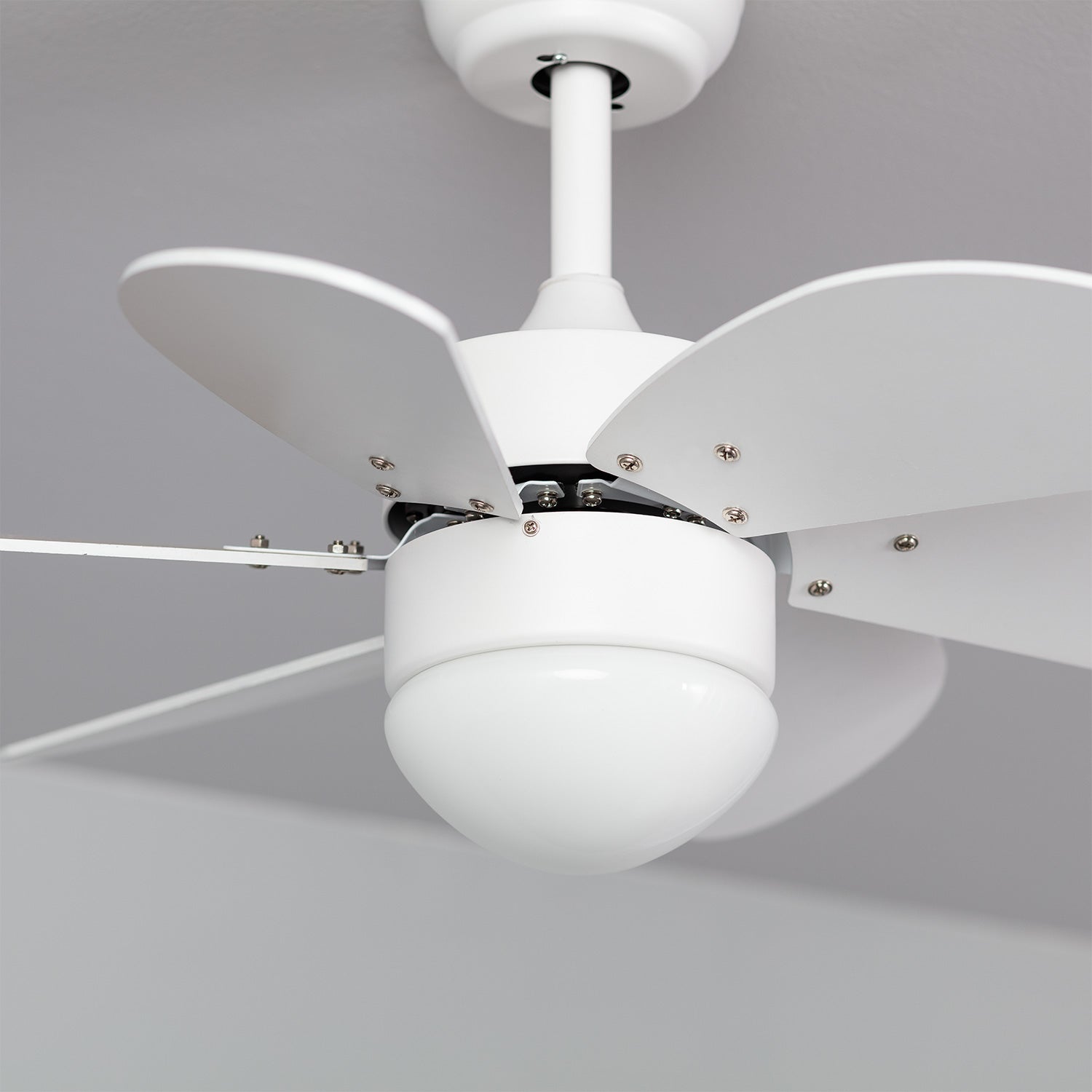 Ventilateur de Plafond Silencieux Orion Blanc 81cm Moteur DC Blanc - 2