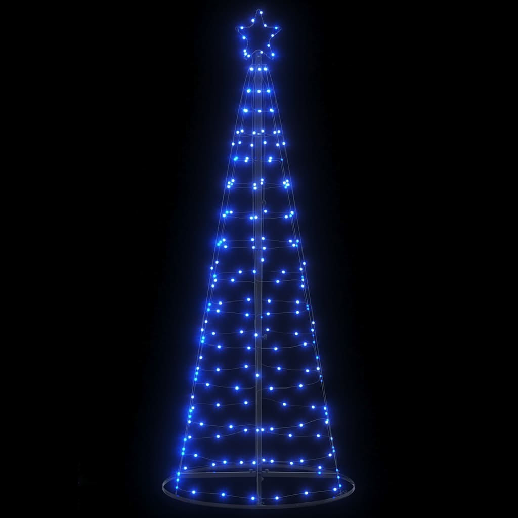 Choinka LED 200 LED Niebieski 180 cm vidaXL