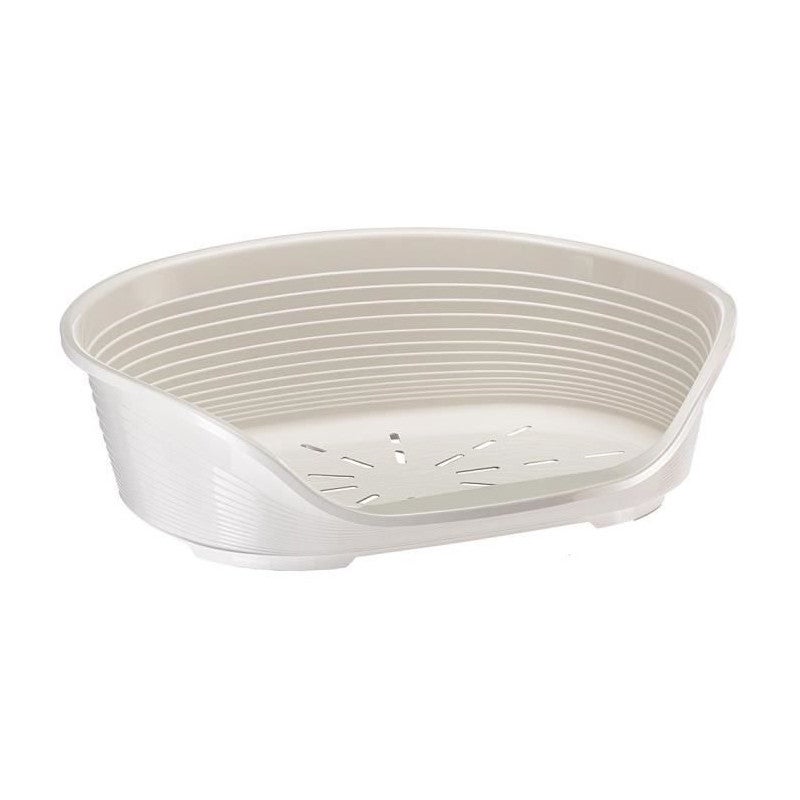 Cama Para Perros Y Gatos Ferplast Siesta Deluxe - De Plástico Reciclado, Transpirable Y Antideslizante, Tamaño S