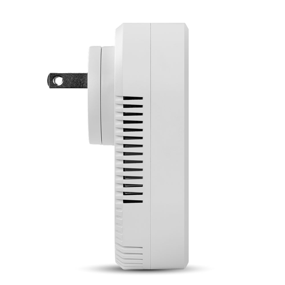 Rilevatore di gas 4 in 1, rilevatore di monossido di carbonio, temperatura e umidità con display ad alta definizione, standard europeo - 4