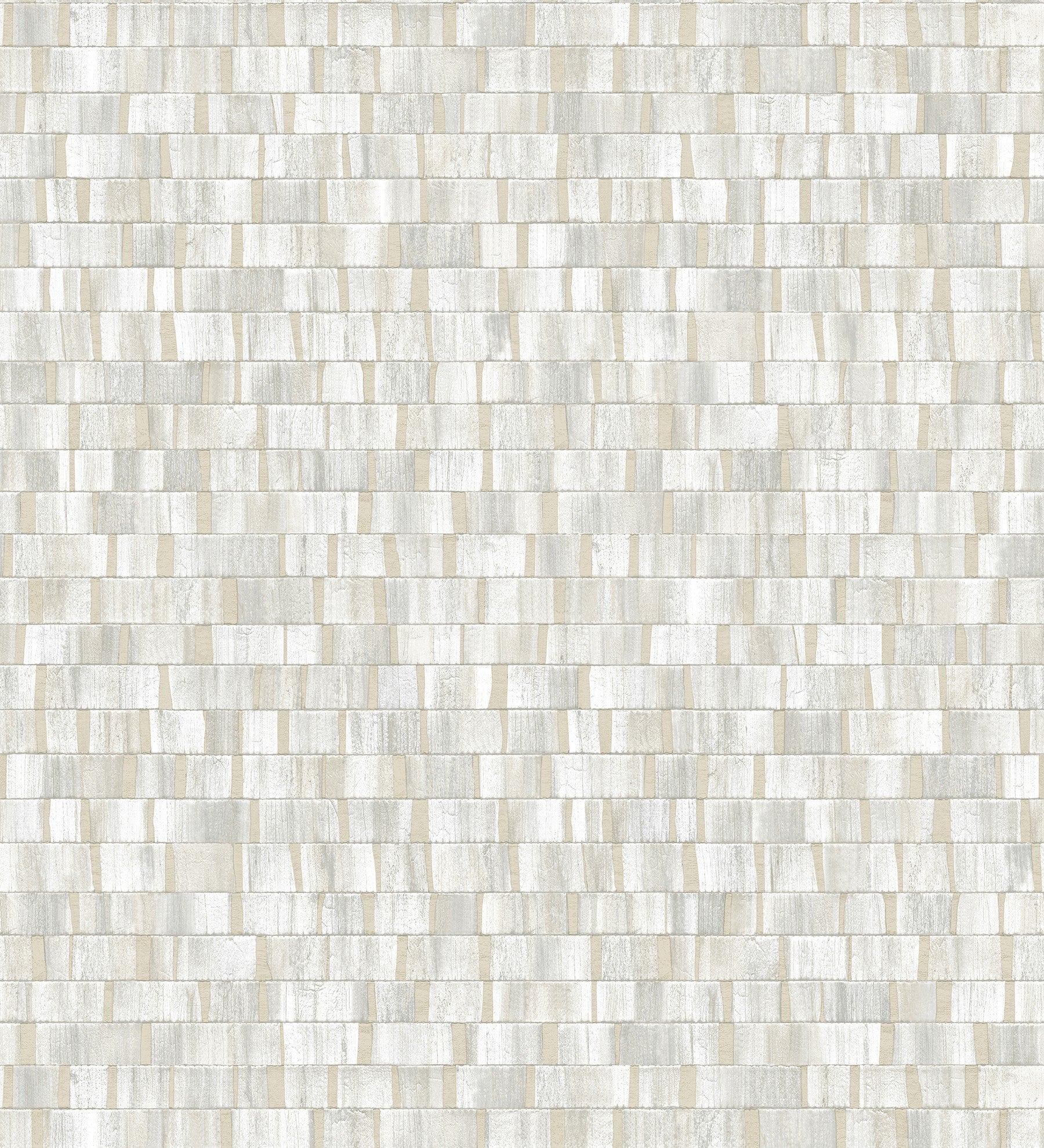 Papier peint lessivable en vinyle mosaïque de pierres texturé en relief - Nantes Stone 679337 de GAULAN - Rouleaux de 10 m x 0,53 m - 2
