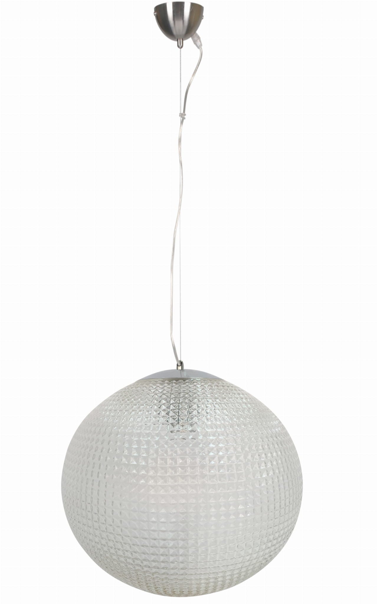 Lampa wisząca LUCIDA chromowana-przezroczysta 1 x E27 x 60W wym: 120 x 35 x 35 cm Candellux