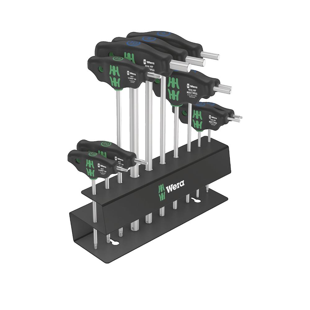 Zestaw śrubokrętów Wera Bicycle Set 6 ergonomiczny czarno-zielony