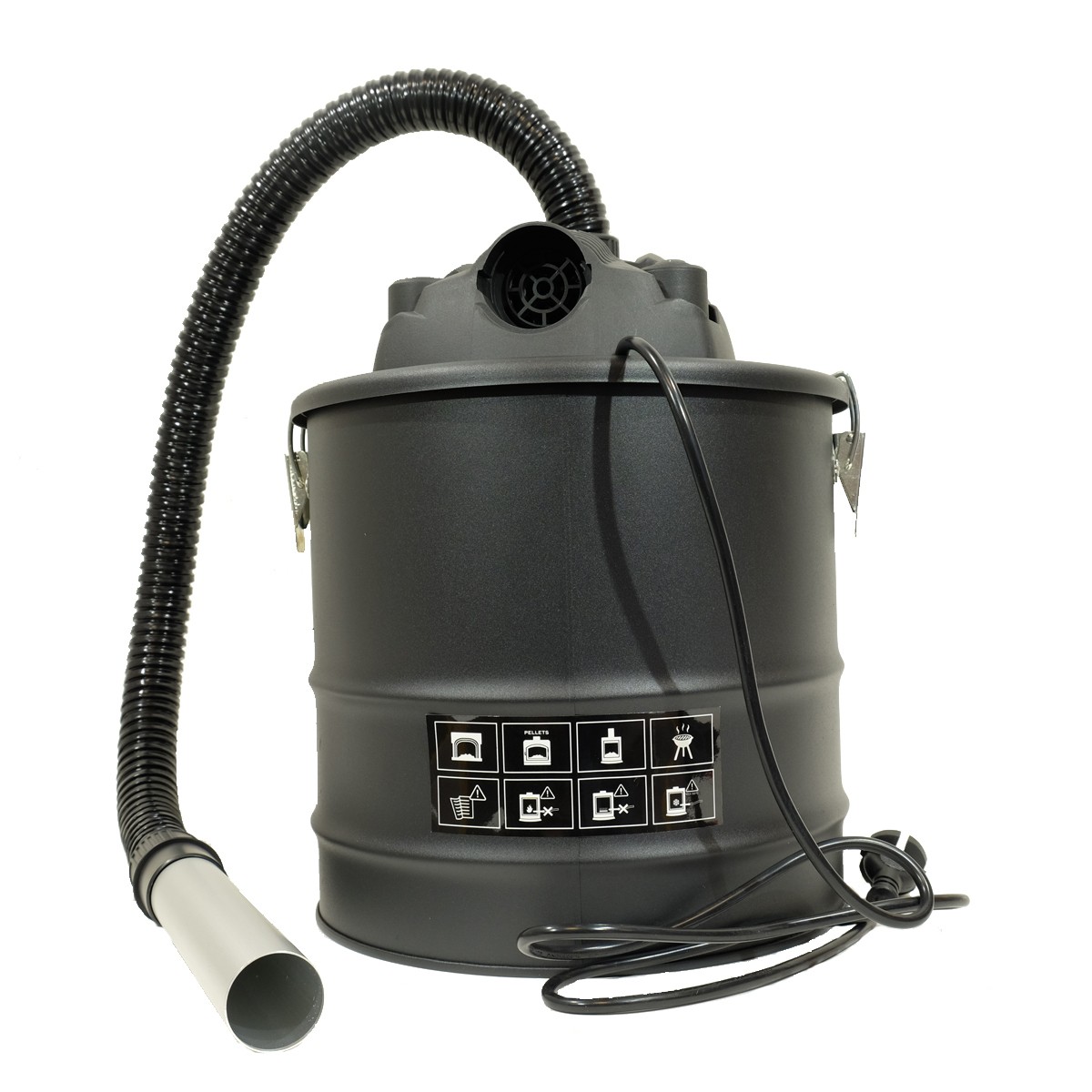 Aspirateur de cendres 1200W Cuve 18L Filtre HEPA VITO - 8