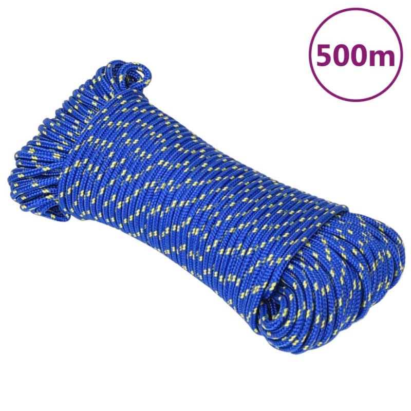 VIDAXL - Corda Nautica Completamente Bianca 6 Mm 500 M In Polipropilene VIDAXL - Corda Nautica Completamente Bianca 6 Mm 500 M In Polipropilene