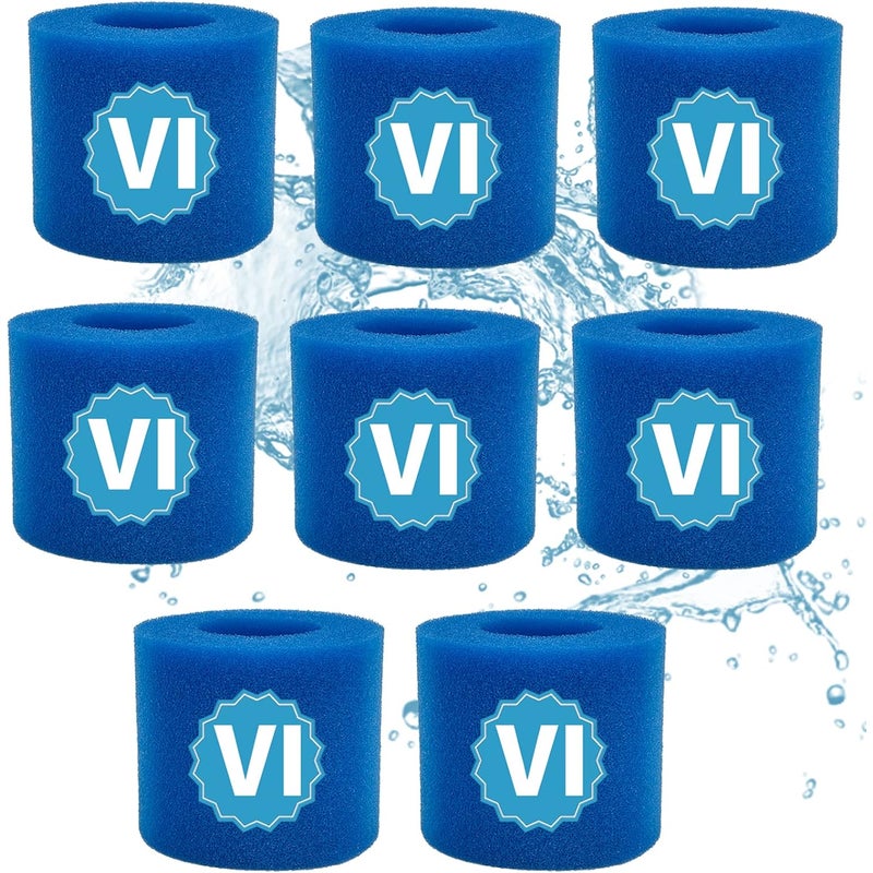 Wkład gąbkowy typu VI, filtr typu VI do spa i wanien z hydromasażem, do filtra wymiennego Bestway, do SaluSpa 90352E