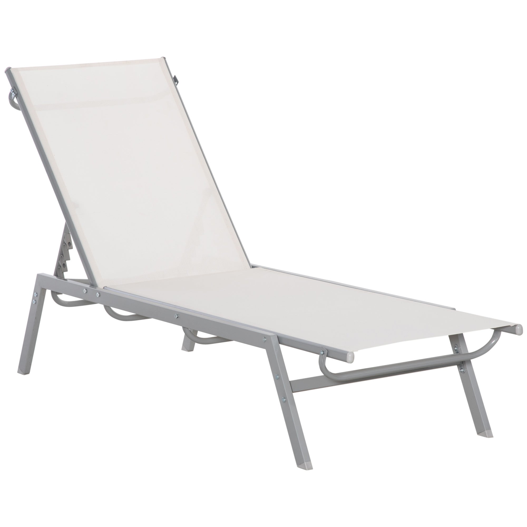 Coussin Réglable Pour Chaise Longue BlissfulAbode - Tissu Rafraîchissant, Sangle élastique, Pour Piscine Ou Jardin