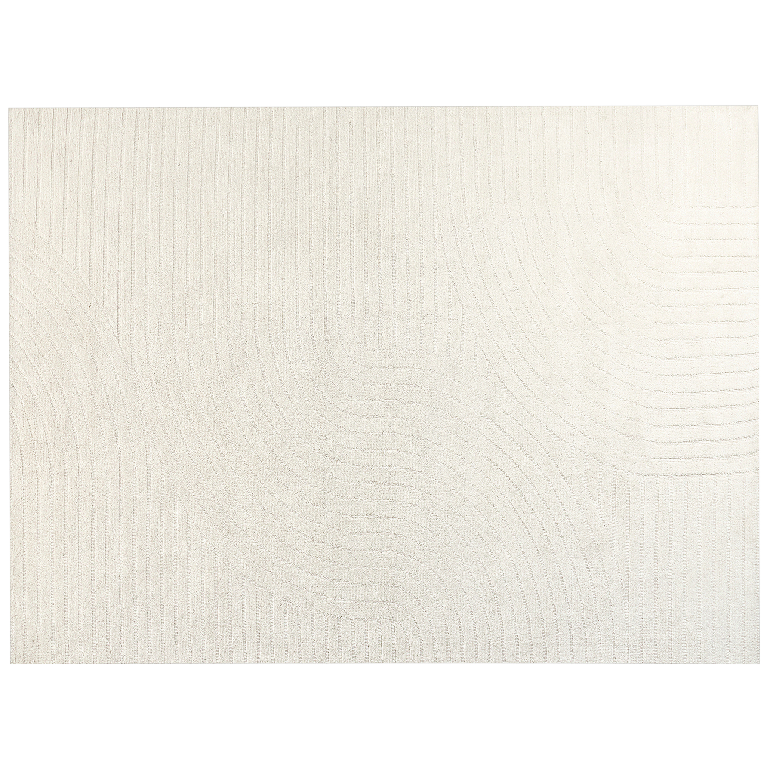 Tapis DAGARI Beige 300 x 400 cm Laine | Leroy Merlin