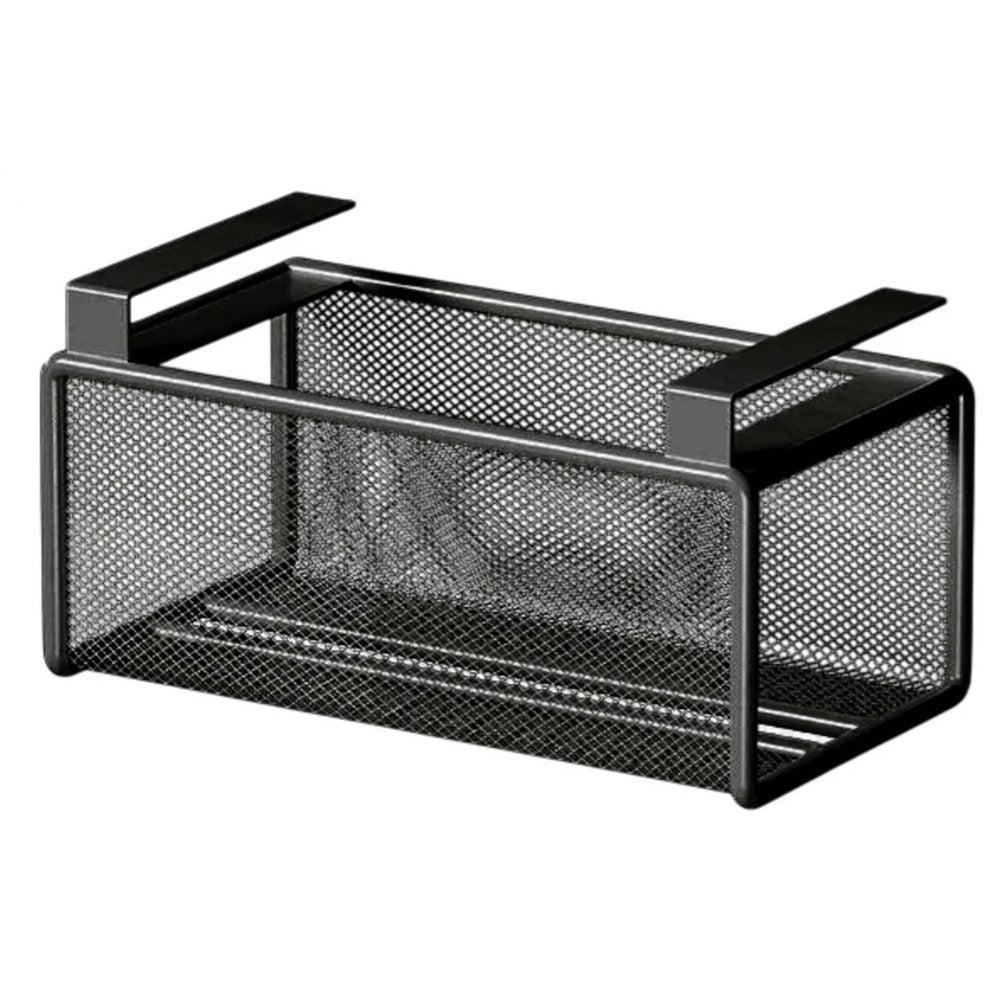 Portarotolo da cucina, supporto da parete per mobiletto senza fori, portarotolo da cucina, portaoggetti sospeso, scatola per fazzoletti capovolta - 5